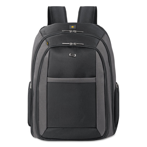 Pro CheckFast Backpack, Fits Devices Up to 16", Ballistic Polyester, 13.75 x 6.5 x 17.75, Black [SKU: USLCLA7034]