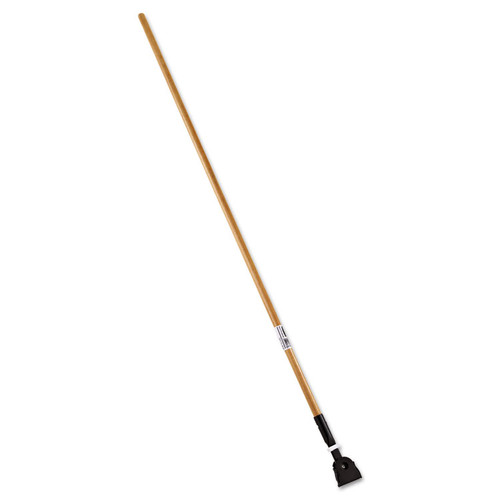 Snap-On Hardwood Dust Mop Handle, 1.5" dia x 60", Natural [SKU: RCPM116]