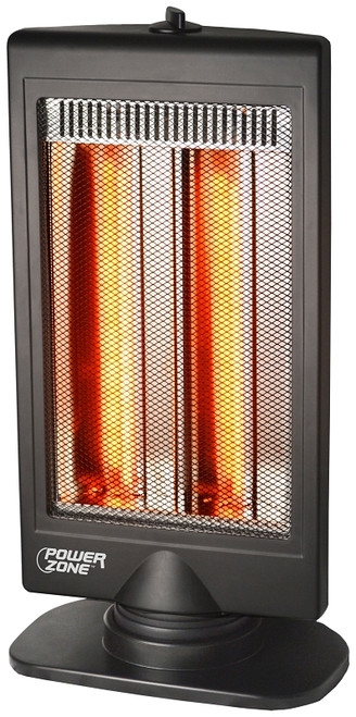 PowerZone BFGF-8 Electric Halogen Radiant Oscillating Space Heater, 400/800 W [SKU: ORG7420631]
