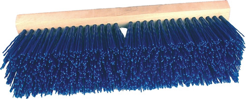 BIRDWELL 3015-6 Street Broom Head, 4-1/4 in L Trim, Polypropylene Bristle, Blue [SKU: ORG6183941]