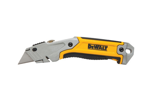 DeWALT DWHT10046 Utility Knife, 2-1/2 in L Blade, 1-1/4 in W Blade, Carbon Steel Blade, Ergonomic Handle [SKU: ORG5698972]
