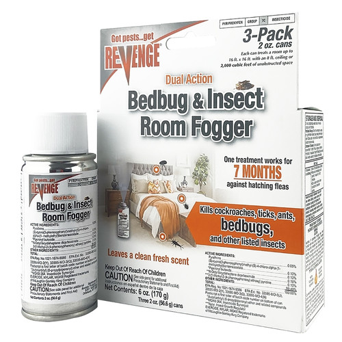Bonide 571 Bed Bug Room Fogger, 6000 cu-ft Coverage Area [SKU: ORG2812618]