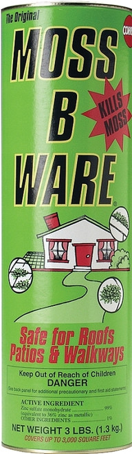 Corry's 100099020 Moss B Ware, Solid, White, 3 lb Can [SKU: ORG6492573]