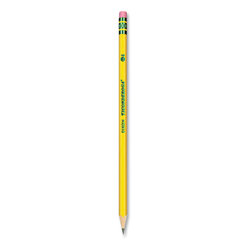 Pre-Sharpened Pencil, HB (#2), Black Lead, Yellow Barrel, Dozen [SKU: DIX13806]
