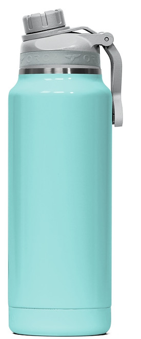 ORCA Hydra Series ORCHYD34SF/SF/GY Bottle, 34 oz Capacity, 18/8 Stainless Steel/Copper, Seafoam, Powder-Coated [SKU: ORG5280631]