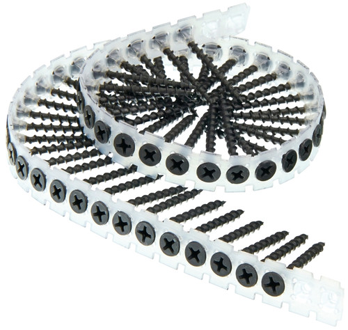 SENCO 06A Series 06A125PB Screw, #6 Thread, 1-1/4 in L, Bugle Head, #2 Drive, Steel, Phosphate [SKU: ORG8700205]