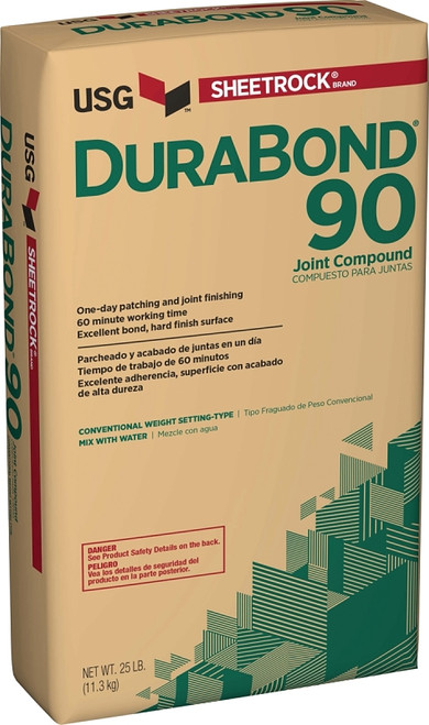 USG Durabond 381630120 Joint Compound, Powder, White, 25 lb [SKU: ORG6261069]
