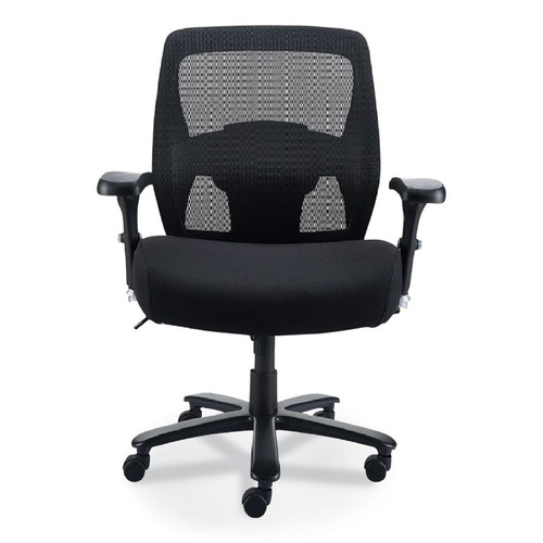 Alera Faseny Series Big and Tall Manager Chair, Supports Up to 400 lbs, 17.48" to 21.73" Seat Height, Black Seat/Back/Base [SKU: ALEFN44B14]