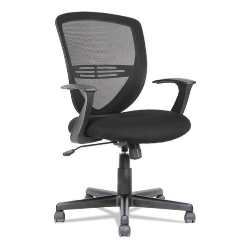 Swivel/Tilt Mesh Mid-Back Task Chair, Supports Up to 250 lb, 17.91" to 21.45" Seat Height, Black [SKU: OIFVS4717]