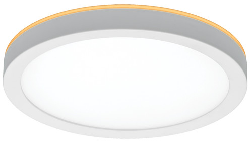 ETI LowPro Series 56568114 Ceiling Light with Nightlight, 120 V, 12 W, Integrated LED Lamp, 800 Lumens, White Fixture [SKU: ORG5347216]