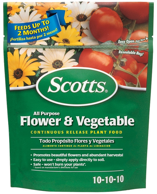 Scotts 1009001 Dry Plant Food, 3 lb Bag, 10-10-10 N-P-K Ratio [SKU: ORG5837794]