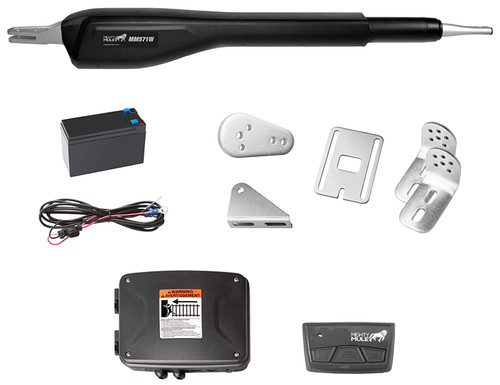 MIGHTY MULE MM571W Gate Opener, Battery, 18 ft Max Gate L [SKU: ORG8869281]