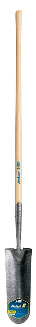 Jackson J-450 Series 1233200 Pony Drain Spade, 5-1/2 in W Blade, Steel Blade, Wood Handle, 47 in L Handle [SKU: ORG4948352]