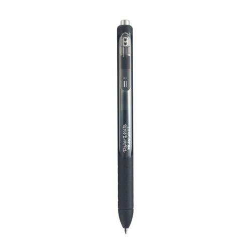 InkJoy Gel Pen, Retractable, Medium 0.7 mm, Black Ink, Black Barrel, Dozen [SKU: PAP1951719]