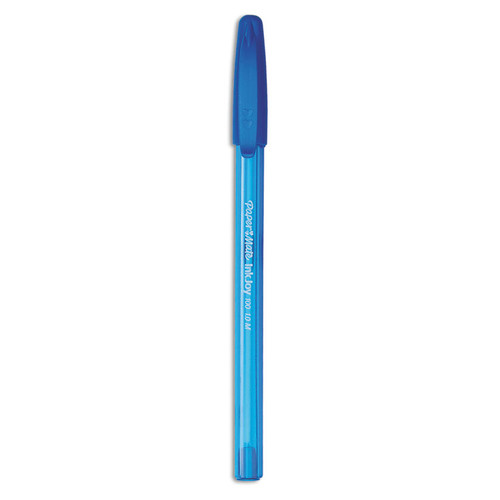 InkJoy 100 Ballpoint Pen, Stick, Medium 1 mm, Blue Ink, Blue Barrel, Dozen [SKU: PAP1951256]