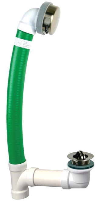 MAAX 10025755-084 Waste Overflow, PVC, Chrome [SKU: ORG2341220]