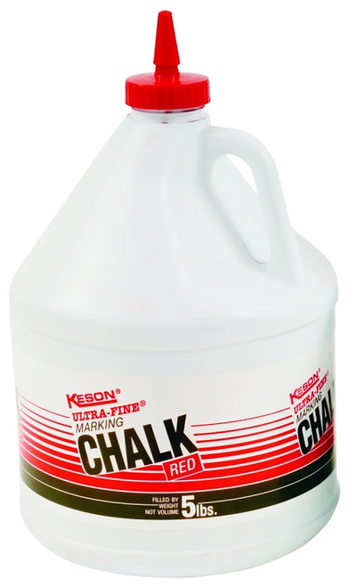 KESON PROCHALK Series 105R Marking Chalk Refill, Red, Permanent [SKU: ORG6305205]