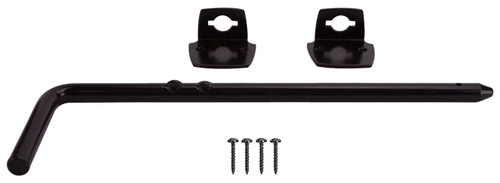 ProSource 33181PKS-PS Cane Bolt, 1/2 in Bolt Head, 12 in L Bolt, Steel [SKU: ORG1073543]