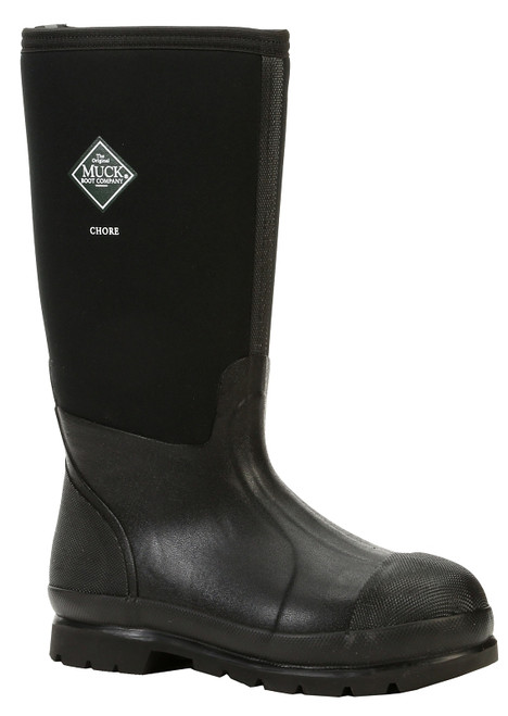 Muck CHORE Series CHH-000A-BL-060 Boots, 6, Black, Rubber Upper [SKU: ORG4994331]
