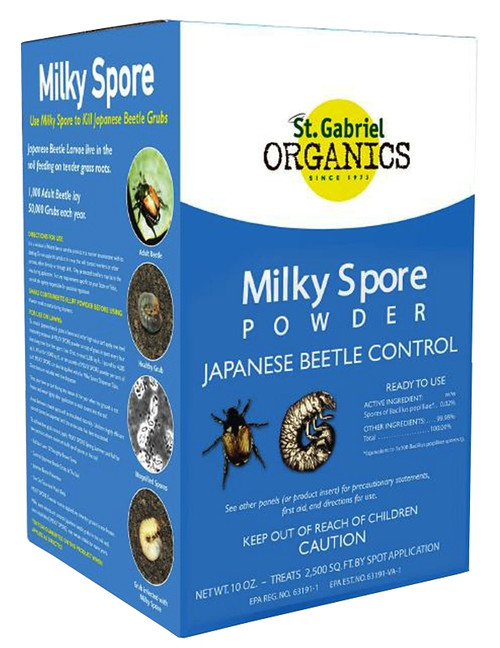 St. Gabriel ORGANICS 80010-9 Milky Spore Powder, 10 oz [SKU: ORG9088725]