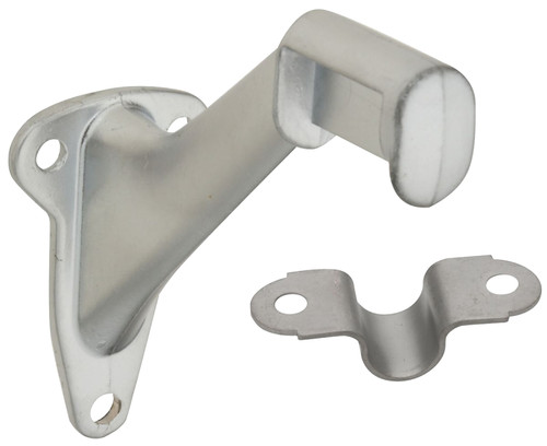 National Hardware N830-134 Handrail Bracket, Aluminum, Satin Chrome [SKU: ORG7173776]