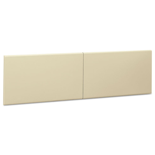 38000 Series Hutch Flipper Doors For 60"w Open Shelf, 30w x 15h, Putty [SKU: HON386015LL]
