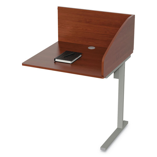 Study Carrell Add On, 1-Leg, 31.25 x 23.25 x 45.25, Cherry [SKU: LITSC802CH]