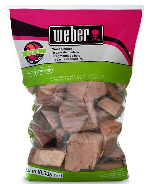 Weber 17139 Chunk, Wood, 350 cu-in Bag [SKU: ORG3340031]
