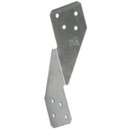MiTek RT3A Double Hurricane Tie, 1-7/16 in W, 1-7/16 in D, 4-1/2 in H, Steel, G30 Galvanized [SKU: ORG1883537]