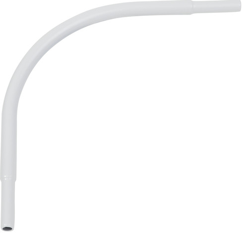 ClosetMaid 25633 Corner Round Bar, Steel, White [SKU: ORG7655517]