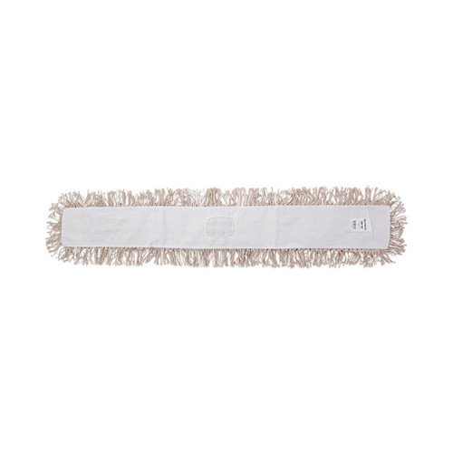 Industrial Dust Mop Head, Hygrade Cotton, 48w x 5d, White [SKU: BWK1348]