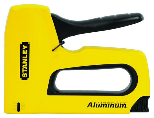 STANLEY SharpShooter Series TR150 Staple Gun, 84 Magazine, 27/64 in W Crown, 1/4 to 9/16 in L Leg, Yellow [SKU: ORG0760462]