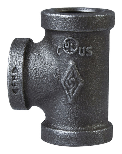 Prosource 11A-1B Pipe Tee, 1 in, Threaded, Malleable Iron, SCH 40 Schedule, 300 PSI Pressure [SKU: ORG6101406]