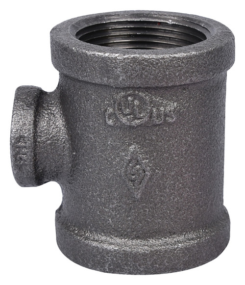 Prosource B130R 32X15 Pipe Tee, 1/2 x 1-1/4 in, Threaded, Malleable Iron, SCH 40 Schedule, 300 PSI Pressure [SKU: ORG6101711]