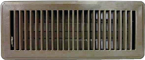 ProSource FR01-4X12B Floor Register, Steel, Brown [SKU: ORG2523488]