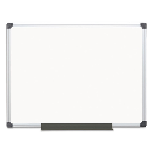 Value Lacquered Steel Magnetic Dry Erase Board, 36 x 48, White, Aluminum Frame [SKU: BVCMA0507170]