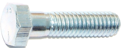 MIDWEST FASTENER 00274 Cap Screw, 5/16-18 in Thread, 1-1/4 in L, Coarse Thread, Hex Drive, Zinc, Zinc, 100 PK [SKU: ORG4511119]