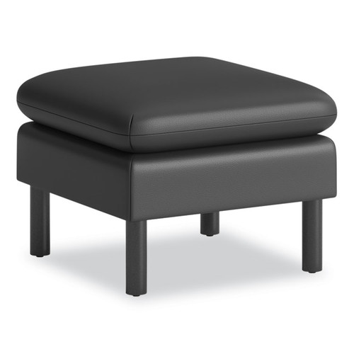 Parkwyn Series Ottoman, 23" x 23" x 17.5", Black [SKU: HONVP3LOTTBLK]