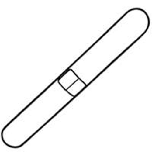 Rubbermaid FGM255000000 Dust Mop Frame, 36 in L, 5 in W, Metal, Silver [SKU: ORG8149007]