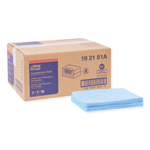 Foodservice Cloth, 13 x 21, Blue, 240/Carton [SKU: TRK192181A]