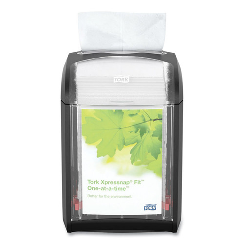 Xpressnap Fit Napkin Dispenser, Tabletop, 4.4 x 5.6 x 6.7, Black [SKU: TRK7232000]