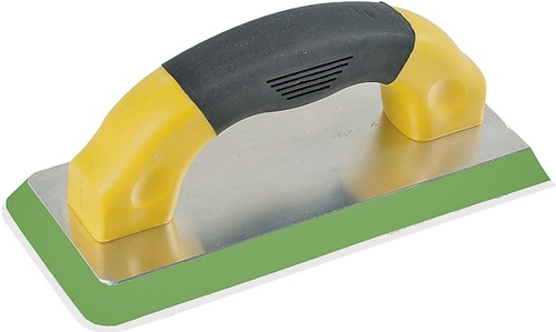 M-D 49829 Grout Float, 9 in L, 4 in W, Comfort-Grip Handle, Rubber, Black/Green/Yellow [SKU: ORG3535069]