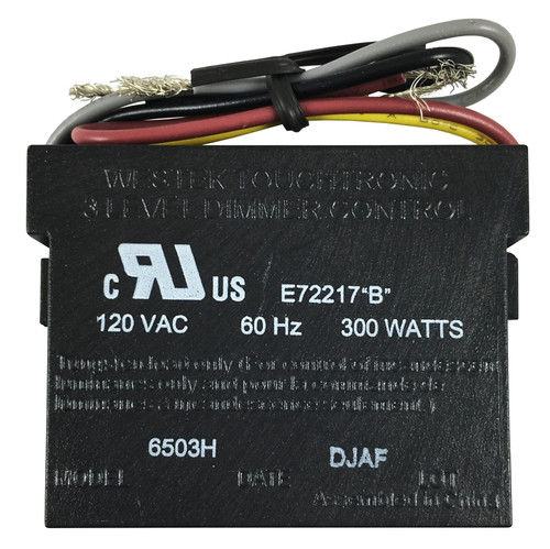 Westek 6503HBLC Touch Dimmer, 120 V, 300 W, Halogen, Incandescent Lamp [SKU: ORG1075027]