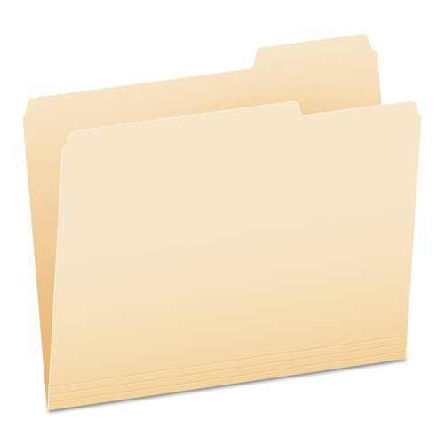 Manila File Folders, 1/3-Cut Tabs: Right Position, Letter Size, 0.75" Expansion, Manila, 100/Box [SKU: PFX752133]