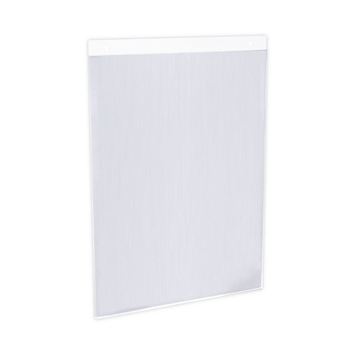 Wall Mount Sign Holder, 8.5 x 11, Vertical, Clear [SKU: UNV76882]