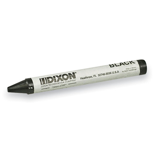 Classic Professional Crayons, Black, Dozen [SKU: DIX05005]