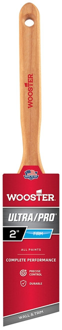 WOOSTER 4174-2 Paint Brush, 2 in W, 2-11/16 in L Bristle, Nylon/Polyester Bristle, Sash Handle [SKU: ORG5708540]