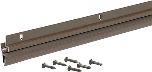 M-D 05173 Door Sweep, 36 in L, Aluminum Flange, Vinyl Insert [SKU: ORG4805008]