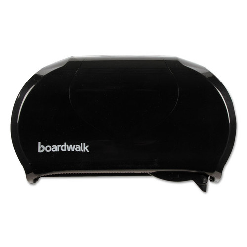 Standard Twin Toilet Tissue Dispenser, 13 x 6.75 x 8.75, Black [SKU: BWK1502]