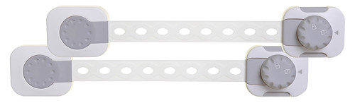 Dreambaby L1442 Multi-Purpose Latch, Plastic, Gray/White [SKU: ORG8739229]